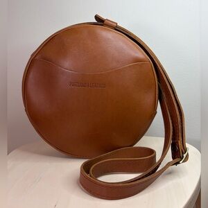 Circle Honey Portland Leather Goods Large Crossbody EUC